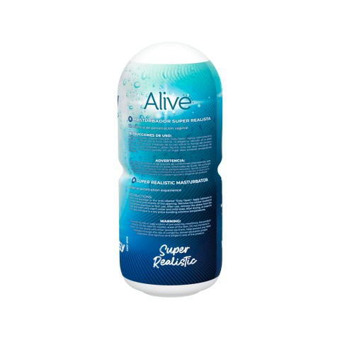 Реалистичный мастурбатор в виде вагины «Realistic Pussy» от «Alive» Реалистичный мастурбатор в виде вагины «Realistic Pussy» от «Alive»