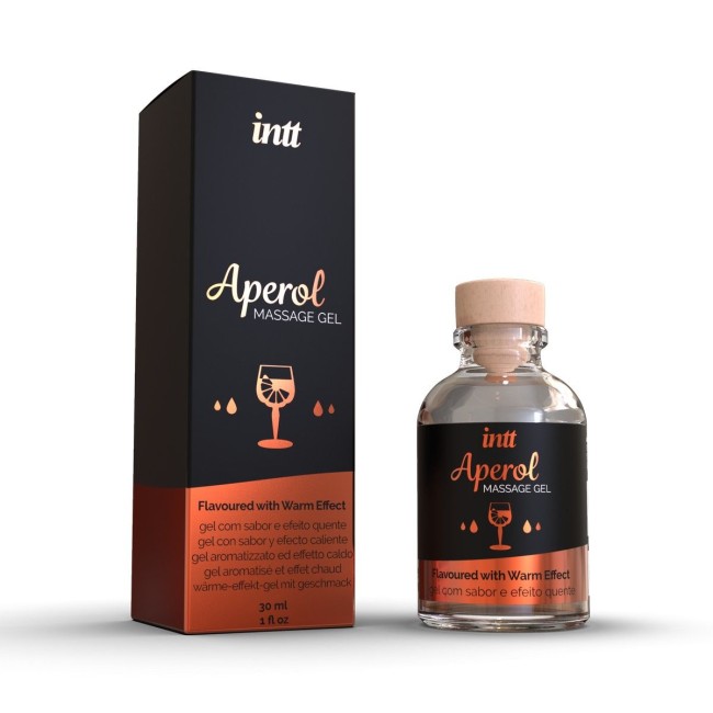 Массажный гель с согревающим эффектом Апероль «Vibration Aperol» от «Intt» (30 ML) Массажный гель с согревающим эффектом Апероль «Vibration Aperol» от «Intt» (30 ML)