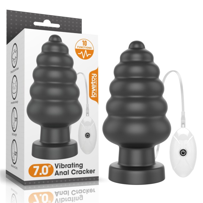 Анальная виброёлочка «King Sized 7"» от «Lovetoy» (16 см)  Анальная виброёлочка «King Sized 7"» от «Lovetoy» (16 см)