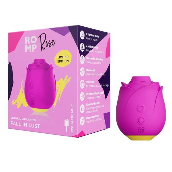 Бесконтактный клиторальный стимулятор Romp Rose 