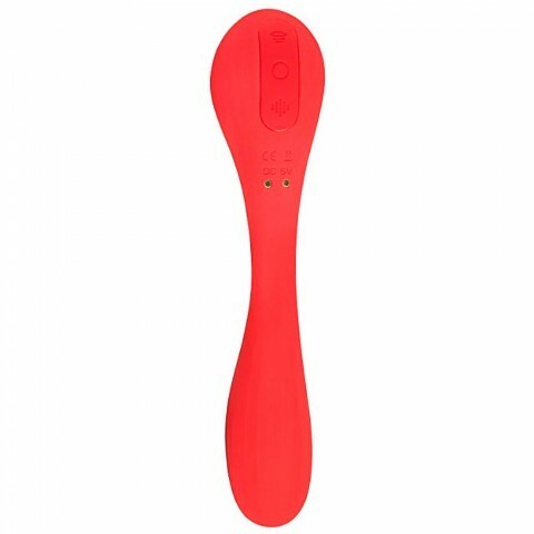 Вакуумный вагинально-клиторальный стимулятор «Bobi red» от «MAGIC MOTION»