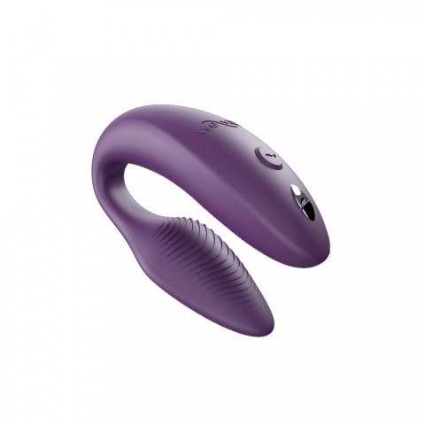 Вибратор для пар «Sync 2» от «We-Vibe» - фиолетовый (в комплекте батарейка для пульта) Вибратор для пар «Sync 2» от «We-Vibe» - фиолетовый (в комплекте батарейка для пульта)