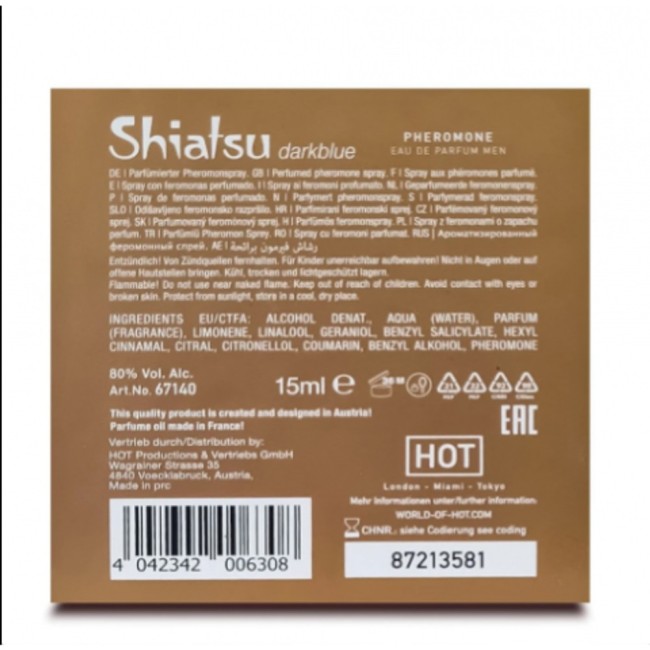 Мужские духи с феромонами «Darkblue» от «Shiatsu» (15 ML) Мужские духи с феромонами «Darkblue» от «Shiatsu» (15 ML)