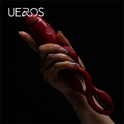 Красный импульсный вибратор «UEROS» от «UPKO» 