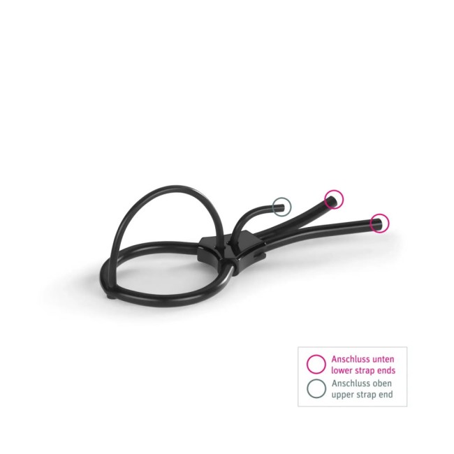 Сбруя на головку пениса с электростимуляцией «Pure Pete» от «Mystim» (Источник импульсов приобретается отдельно)