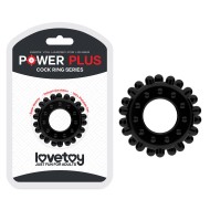 Эрекционное кольцо чёрного цвета «POWER PLUS Cockring» от «Lovetoy»