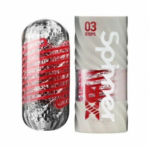 Многоразовый мастурбатор с эффектом вращения «SPINNER DX 03 STEPS» от «Tenga» Многоразовый мастурбатор с эффектом вращения «SPINNER DX 03 STEPS» от «Tenga»
