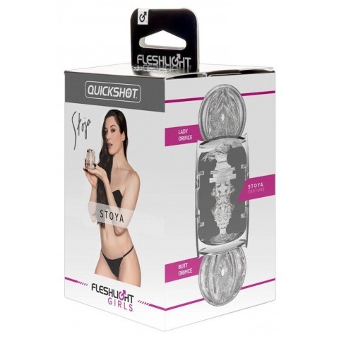 Двухсторонний мастурбатор «Quickshot Stoya» от «Fleshlight» Двухсторонний мастурбатор «Quickshot Stoya» от «Fleshlight»