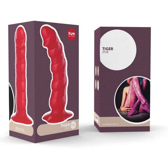 Фаллоимитатор «Красный TIGER» от «Fun Factory»