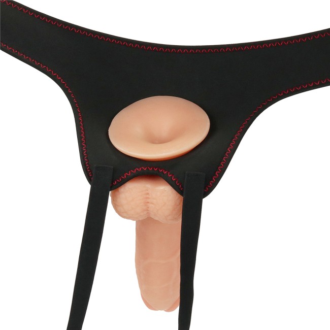 Женский страпон «Easy Strapon Set 8.5» от «Lovetoy» (18 см)  Женский страпон «Easy Strapon Set 8.5» от «Lovetoy» (18 см)
