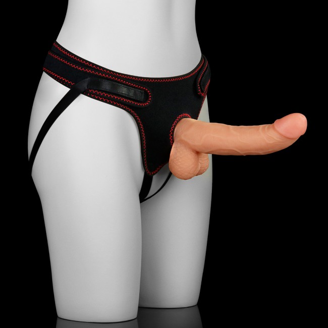 Женский страпон «Easy Strapon Set 8.5» от «Lovetoy» (18 см)  Женский страпон «Easy Strapon Set 8.5» от «Lovetoy» (18 см)