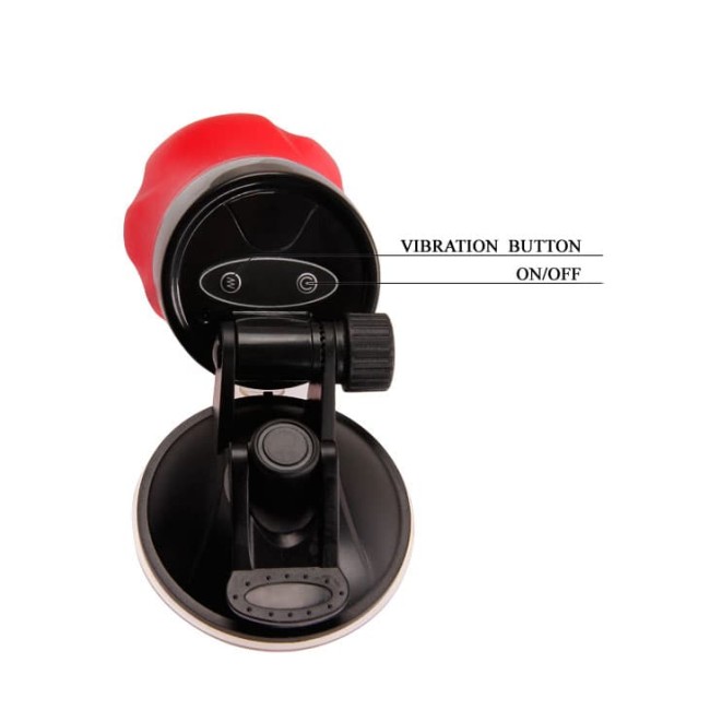 Мега-мастурбатор губки с вибрацией «Flora»