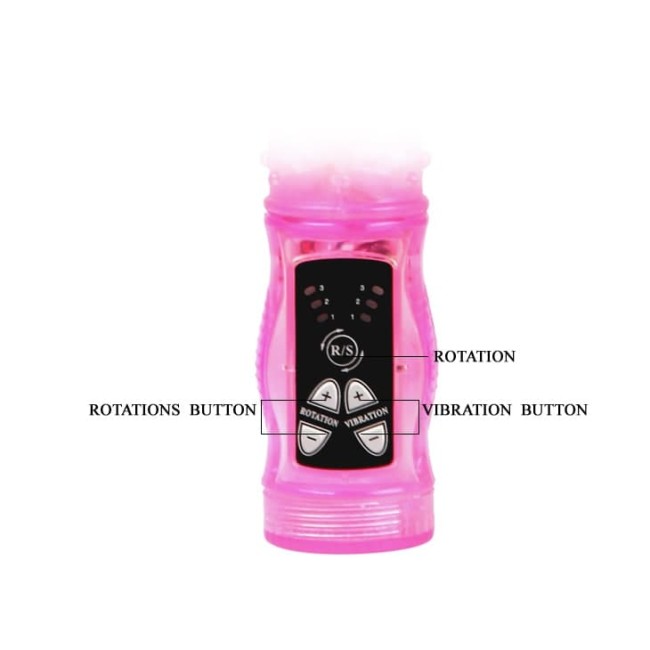 Хай-Тек вибратор с ротацией (15,7 см)