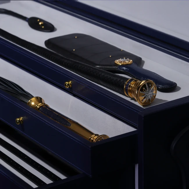 BDSM набор «Black Label Deluxe Kit» от «UPKO» 