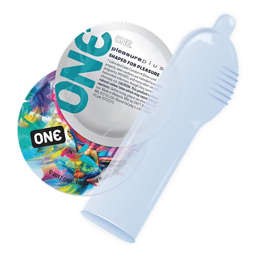 Презервативы с воздушным мешочком «ONE Pleasure Plus» (12 шт.) Презервативы с воздушным мешочком «ONE Pleasure Plus» (12 шт.)