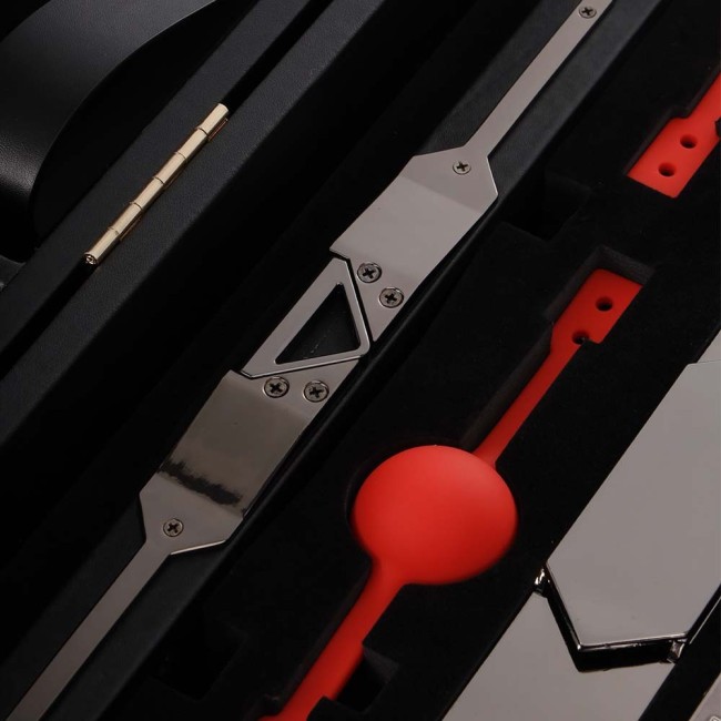 Чёрный набор БДСМ «All-in-1 BDSM Play Kit 2» от «LOCKINK» Чёрный набор БДСМ «All-in-1 BDSM Play Kit 2» от «LOCKINK»