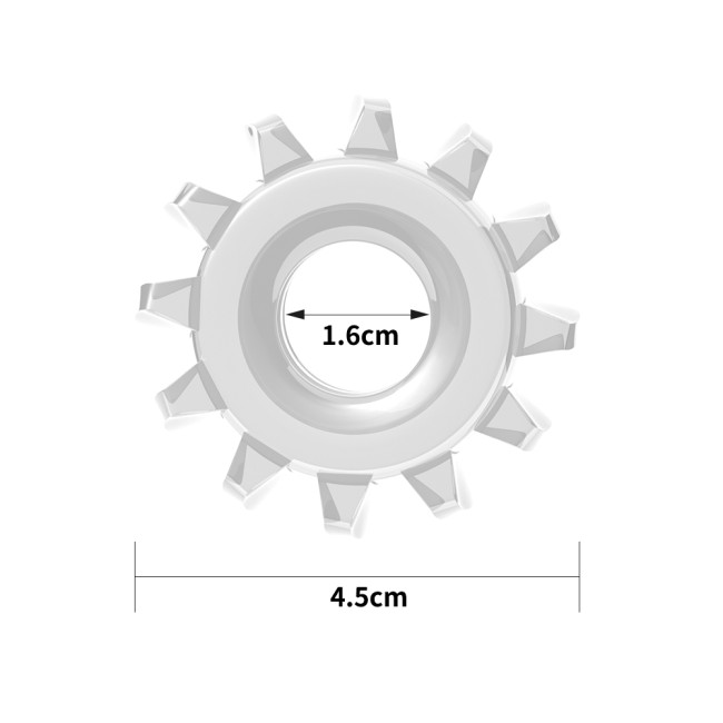 Эрекционное кольцо «POWER PLUS Cockring» от «Lovetoy» (прозрачное) Эрекционное кольцо «POWER PLUS Cockring» от «Lovetoy» (прозрачное)