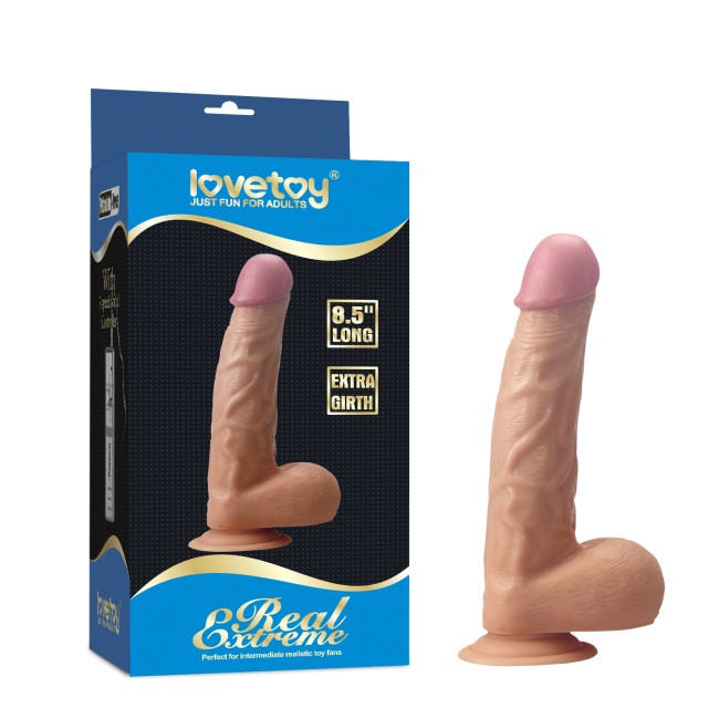 Фаллоимитатор на присоске «Real Extreme Extra Girth» (17 см)  Фаллоимитатор на присоске «Real Extreme Extra Girth» (17 см)
