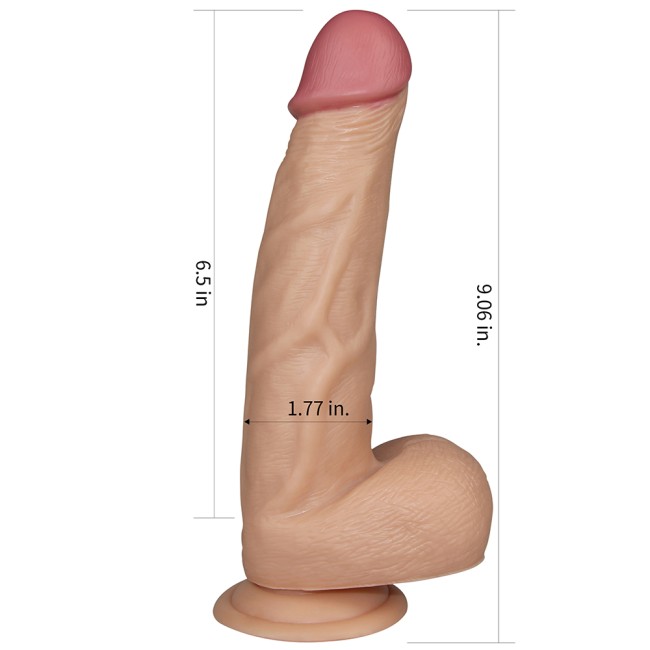 Фаллоимитатор на присоске «Real Extreme Extra Girth» (17 см)  Фаллоимитатор на присоске «Real Extreme Extra Girth» (17 см)