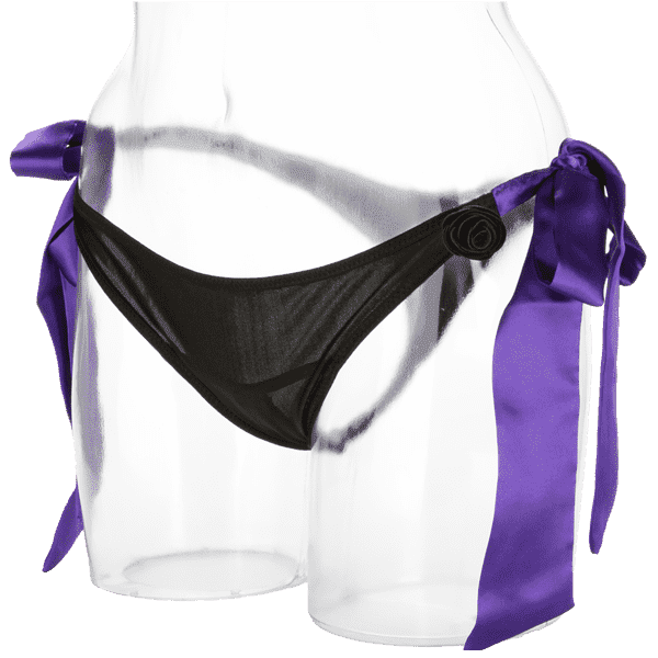 Трусики с вибрацией Black Rose Secret Garden