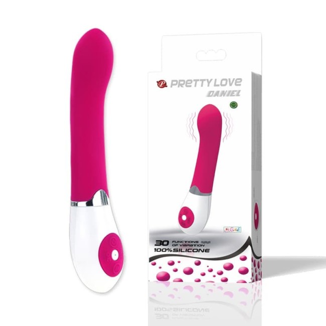 Силиконовый вибратор "Daniel" (19.5 см)