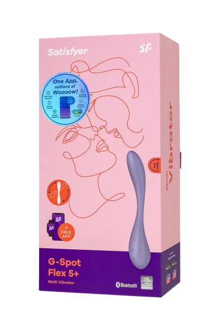 Многофункциональный вибратор для пар «G-Spot Flex 5» от «Satisfyer» 