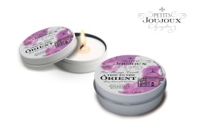Массажная свеча с ароматом граната и белого перца A trip to the Orient «Petits Joujoux» от «Mystim» 43 ML