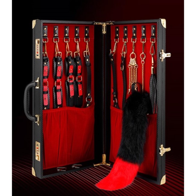 Набор БДСМ «Scarlet Duke Restraint Set» от «LOCKINK» Набор БДСМ «Scarlet Duke Restraint Set» от «LOCKINK»