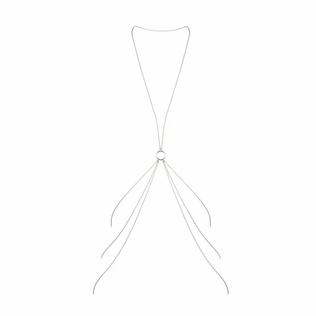 Украшение на тело 8 Body Chain от «Bijoux Indiscrets» (серебристый) Украшение на тело 8 Body Chain от «Bijoux Indiscrets» (серебристый)