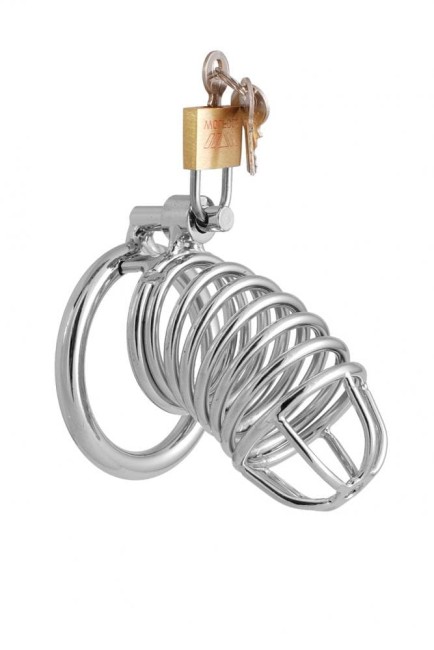 Металлические оковы для члена (пояс верности) Металлические оковы для члена (пояс верности)