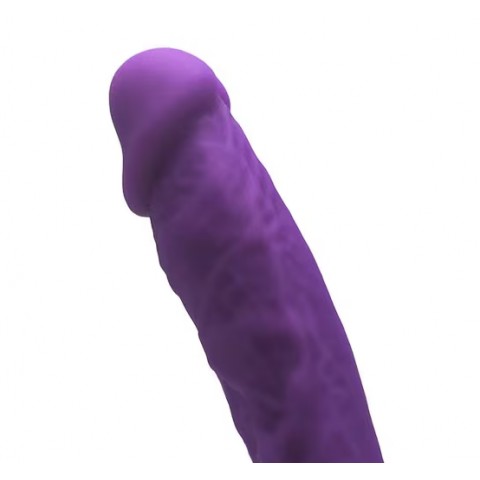 Реалистичный фаллоимитатор на присоске Johnny Purple (17,6 см) 