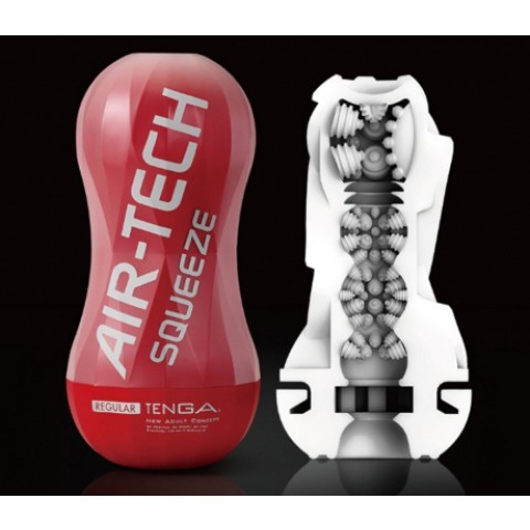 Мастурбатор многоразовый «Air-Tech Squeeze Regular» от «TENGA» 