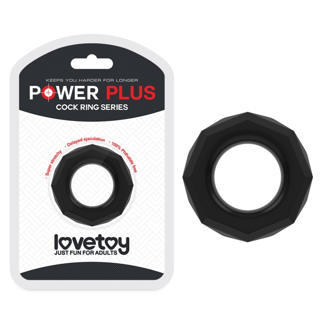 Эрекционное кольцо «POWER PLUS Cockring» от «Lovetoy» (4,4×2 см)