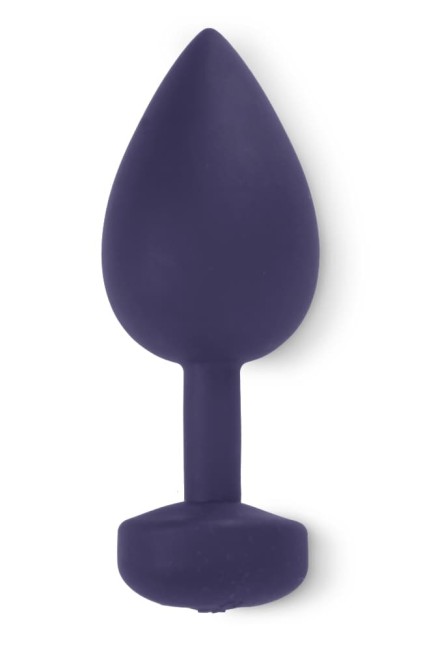 Инновационная анальная пробка с вибрацией «Gplug» от «Gvibe»  (голубая)