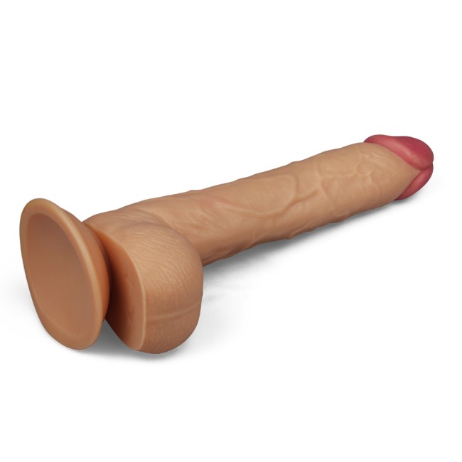 Фаллоимитатор на присоске «King-Sized Realistic Dildo» (22 см) Фаллоимитатор на присоске «King-Sized Realistic Dildo» (22 см)