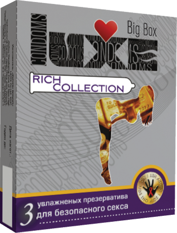 Презервативы Luxe Big Box Rich Collection 