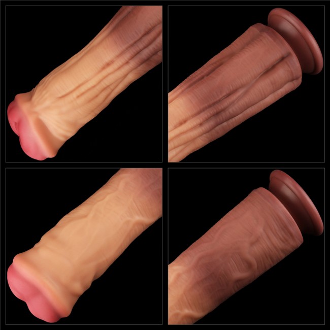 Фаллоимитатор гигант на присоске «12 Dual layered Platinum Silicone Cock» от «Lovetoy» (27 см) Фаллоимитатор гигант на присоске «12 Dual layered Platinum Silicone Cock» от «Lovetoy» (27 см)