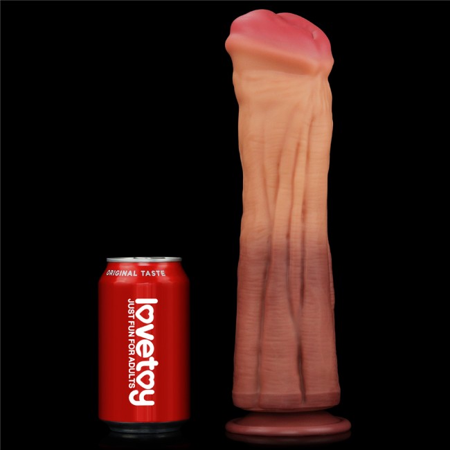 Фаллоимитатор гигант на присоске «12 Dual layered Platinum Silicone Cock» от «Lovetoy» (27 см) Фаллоимитатор гигант на присоске «12 Dual layered Platinum Silicone Cock» от «Lovetoy» (27 см)
