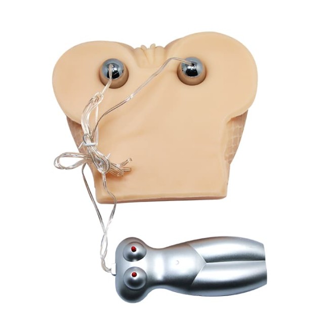  Мега-мастурбатор вагина+попка с вибрацией