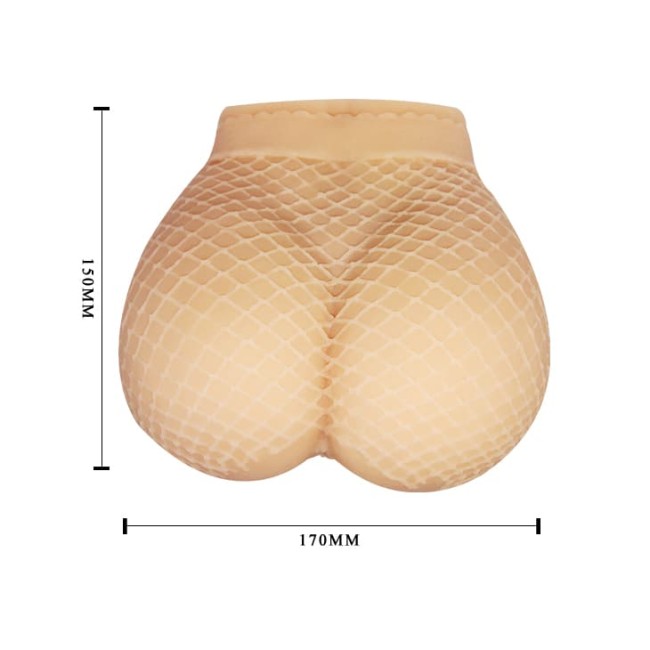  Мега-мастурбатор вагина+попка с вибрацией