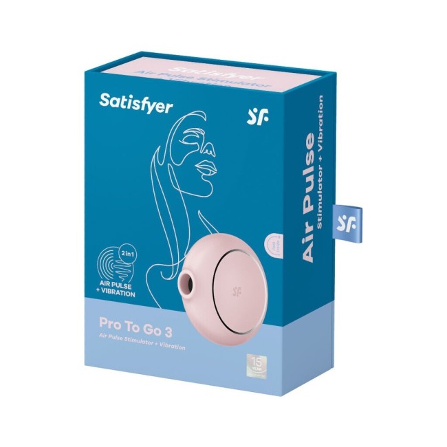 Клиторальный стимулятор «Pro To Go 3» от «Satisfyer» 
