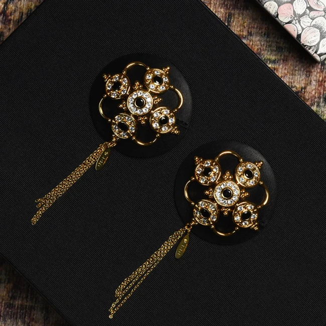 Пэстисы «Luxury Baroque Leather Pasties» от «UPKO» 