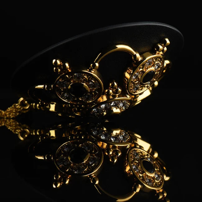 Пэстисы «Luxury Baroque Leather Pasties» от «UPKO» 