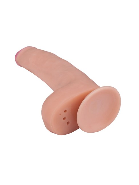 Фаллоимитатор с мошонкой на присоске F LINE (17 см) 