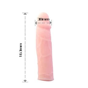 Фаллоимитатор из киберкожи 16,3 см Фаллоимитатор из киберкожи 16,3 см