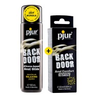 Набор: анальная смазка + спрей «BACK DOOR Value Pack» от «Pjur» 