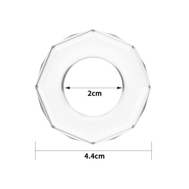 Прозрачное эрекционное кольцо «POWER PLUS Cockring» от «Lovetoy» (4,4×2 см) Прозрачное эрекционное кольцо «POWER PLUS Cockring» от «Lovetoy» (4,4×2 см)