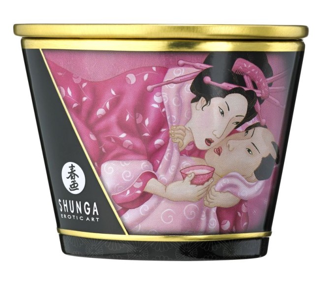 Массажная свеча Лепестки розы (Shunga) (170 ML)