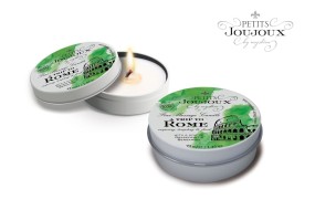 Массажная свеча с ароматом грейпфрута и бергамота A trip to the Rome «Petits Joujoux» от «Mystim» 43 ML