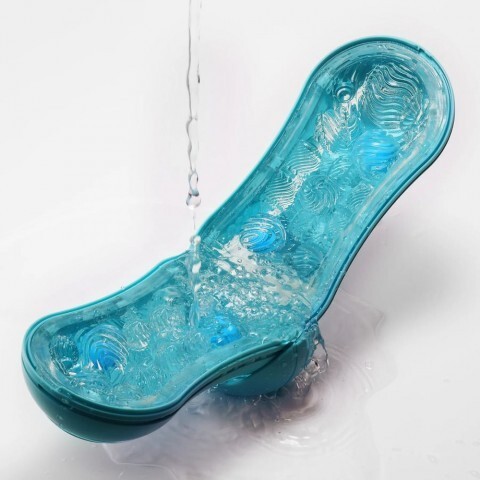 Мастурбатор «Flip ORB Ocean» от «Tenga» (голубой) Мастурбатор «Flip ORB Ocean» от «Tenga» (голубой)